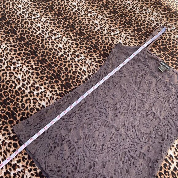 ♡︎ whimsical brown lace tank top ♡︎ - Picture 8 of 8